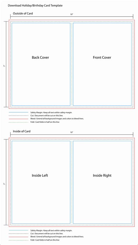 greeting card template indesign free